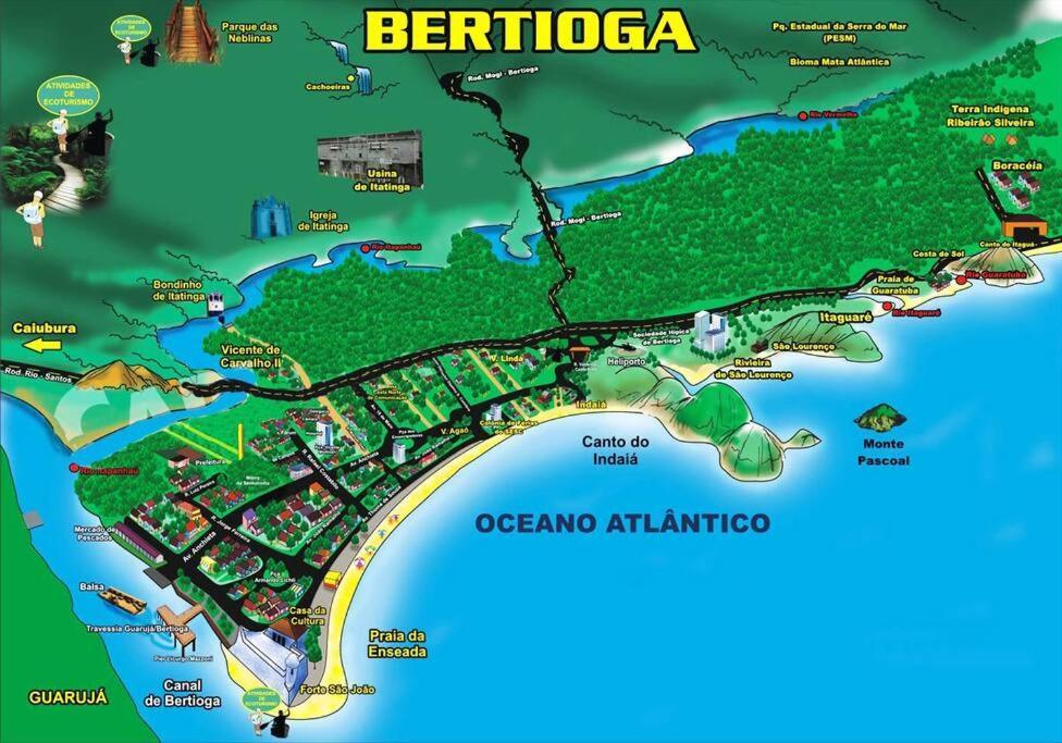 Magnifica Casa Praia Bertioga Guaratuba Sun House Exterior foto